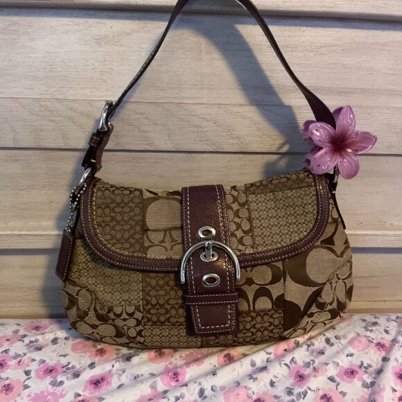 Coach Handbags - [SOLD] Y2K Coach Patchwork Soho Shoulder Bag